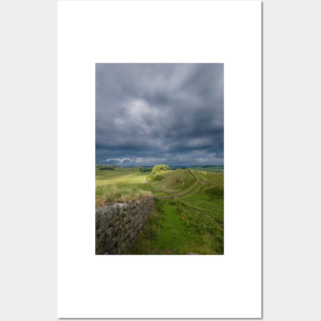 Hadrian's Wall - Cuddey's Crag Wall Art by Nigdaw